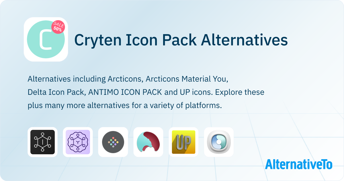 Cryten Icon Pack Alternatives and Similar Apps | AlternativeTo