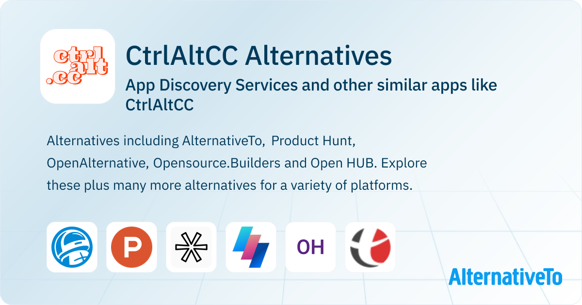 CtrlAltCC Alternatives: Top 12 App Discovery Services & Similar ...
