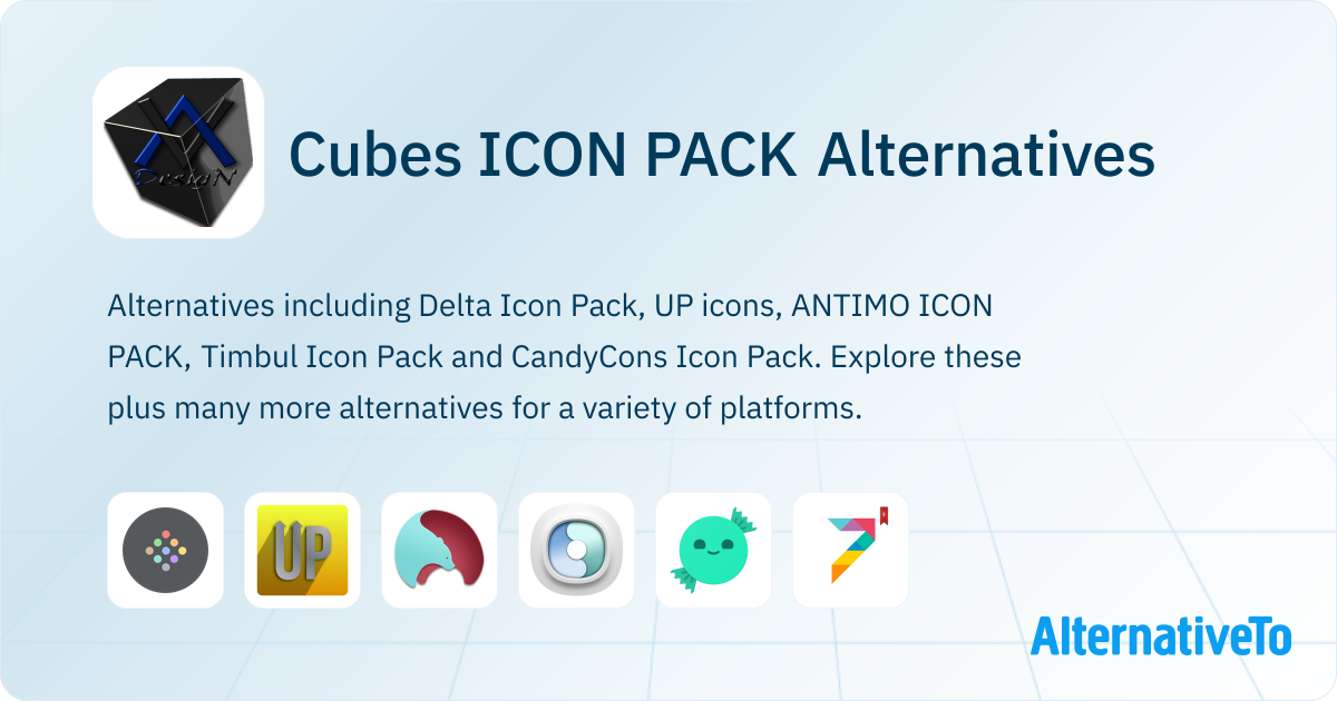 Cubes ICON PACK Alternatives and Similar Apps | AlternativeTo