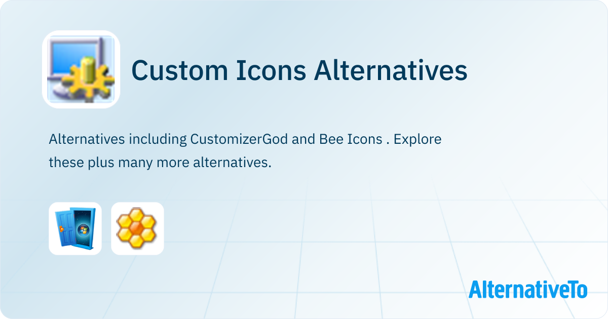 Custom Icons Alternatives - Explore Similar Software | AlternativeTo