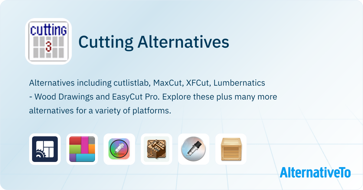 Cutting Alternatives - Explore Similar Software | AlternativeTo