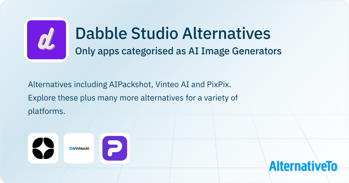 Dabble Studio Alternatives: Top 2 AI Image Generators | AlternativeTo