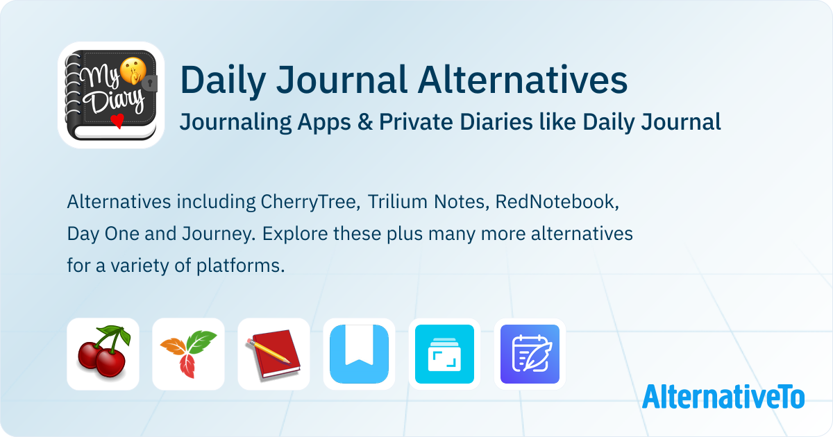 Daily Journal Alternatives: Top 12 Journaling Apps | AlternativeTo