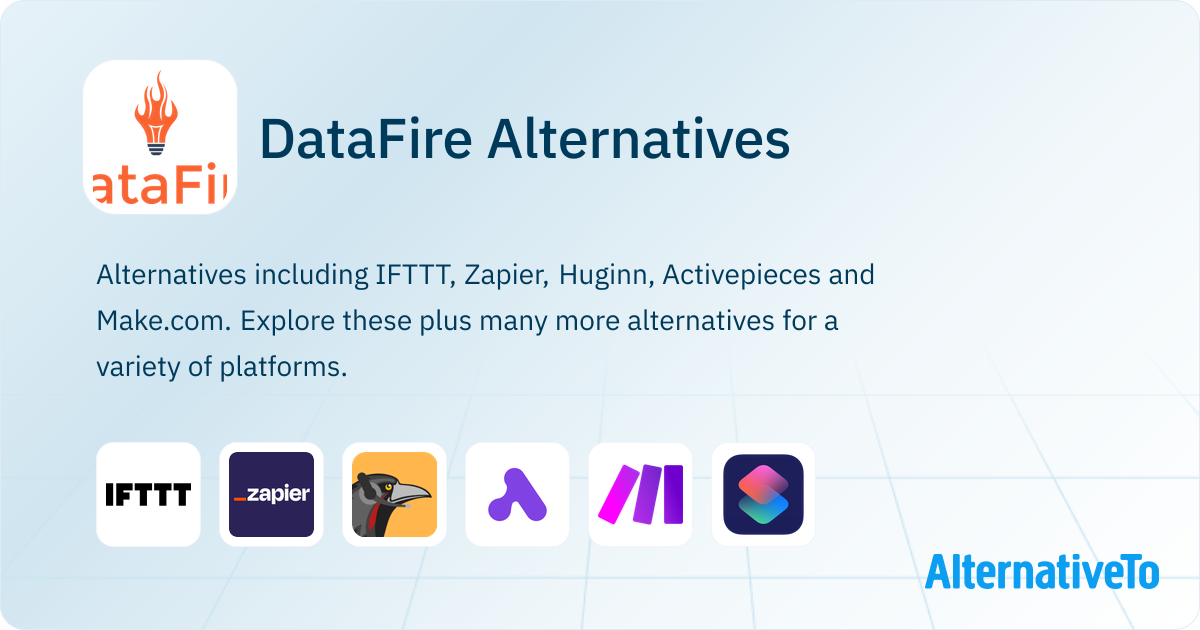DataFire Alternatives - Explore Similar Software | AlternativeTo
