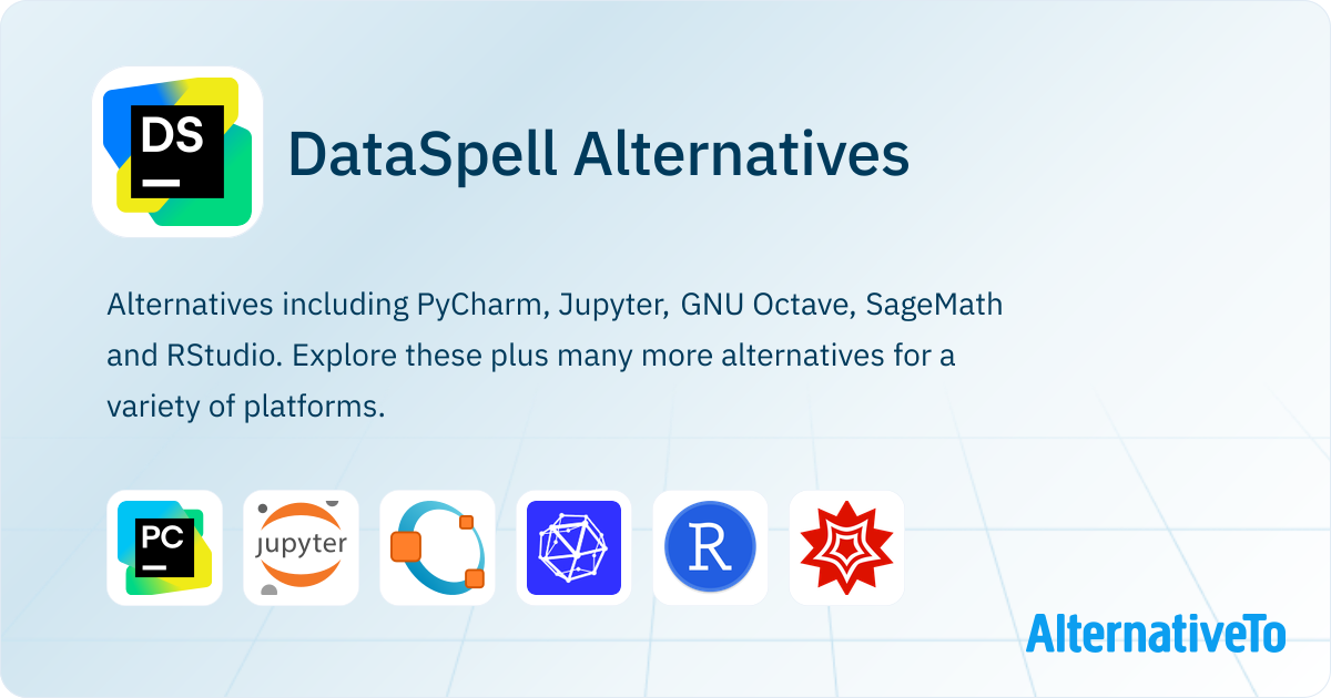 DataSpell Alternatives - Explore Similar Software | AlternativeTo