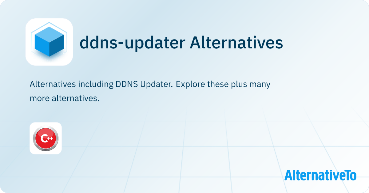 ddns-updater Alternatives - Explore Similar Software | AlternativeTo