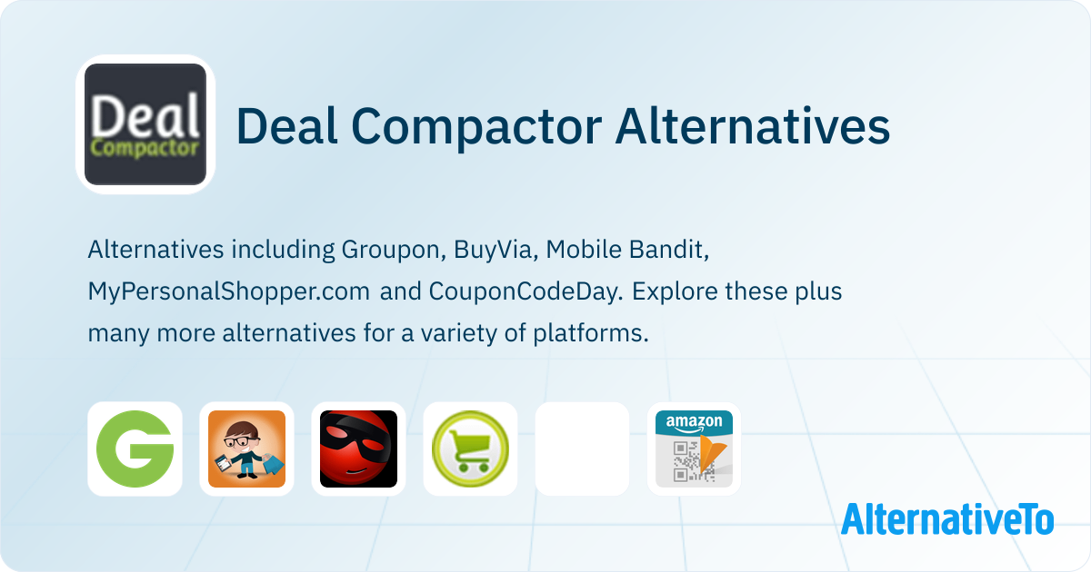 Deal Compactor Alternatives - Explore Similar Sites & Apps | AlternativeTo