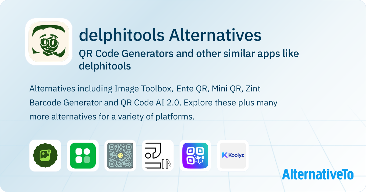 delphitools Alternatives: Top 12 QR Code Generators & Similar Apps ...
