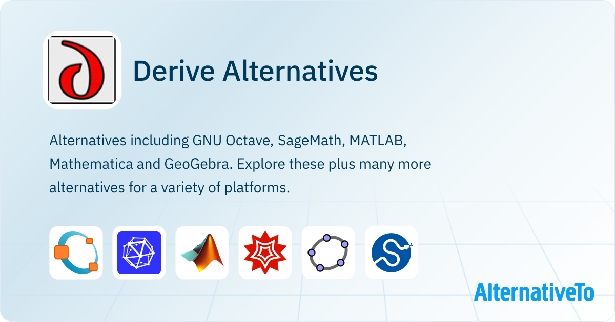 Derive Alternatives - Explore Similar Software | AlternativeTo