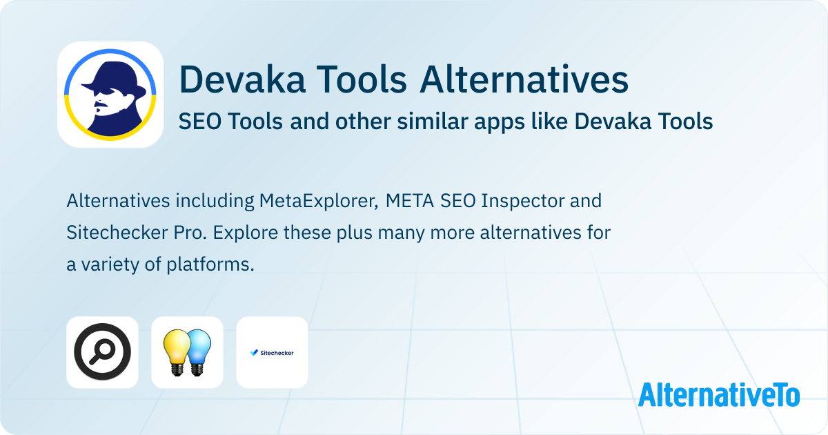 Devaka Tools Alternatives Top 3 SEO Tools Similar Apps AlternativeTo devaka-tools-alternatives-top-3-seo-tools-similar-apps-alternativeto