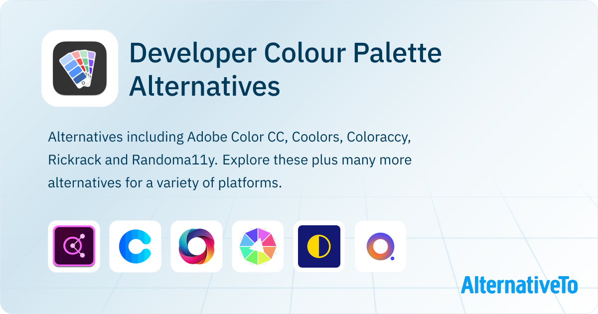 Developer Colour Palette Alternatives - Explore Similar Apps ...