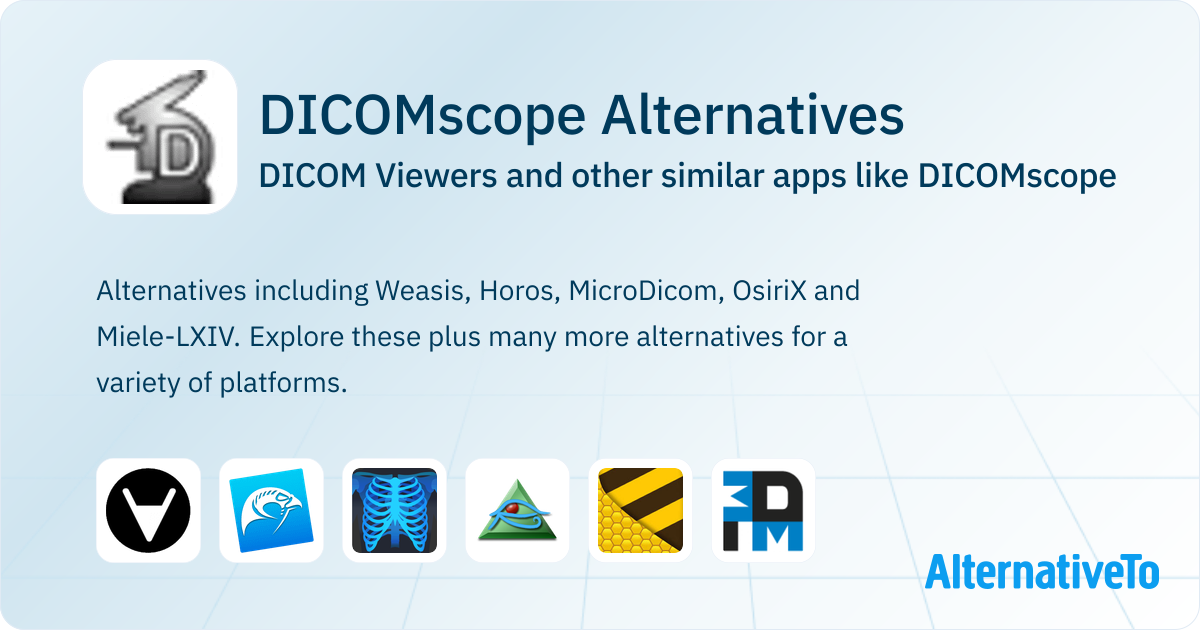 DICOMscope Alternatives: Top 18 DICOM Viewers & Similar Apps ...
