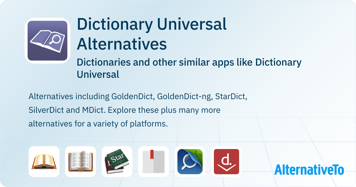 Dictionary Universal Alternatives: Top 10 Dictionaries & Similar Apps ...
