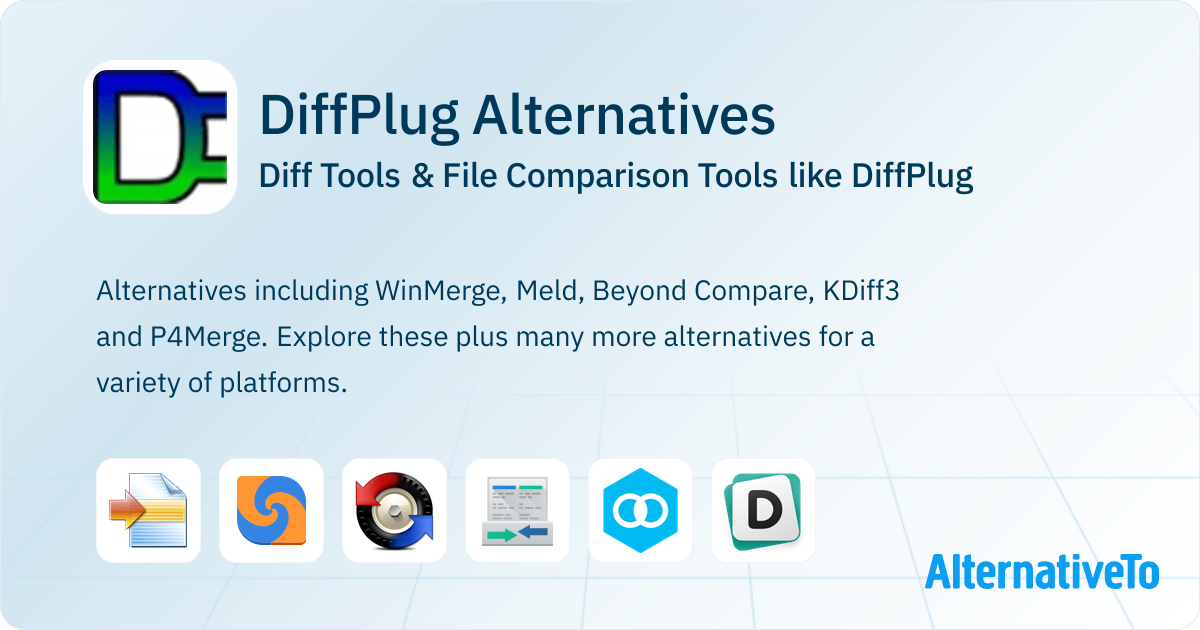 DiffPlug Alternatives: Top 12 Diff Tools | AlternativeTo