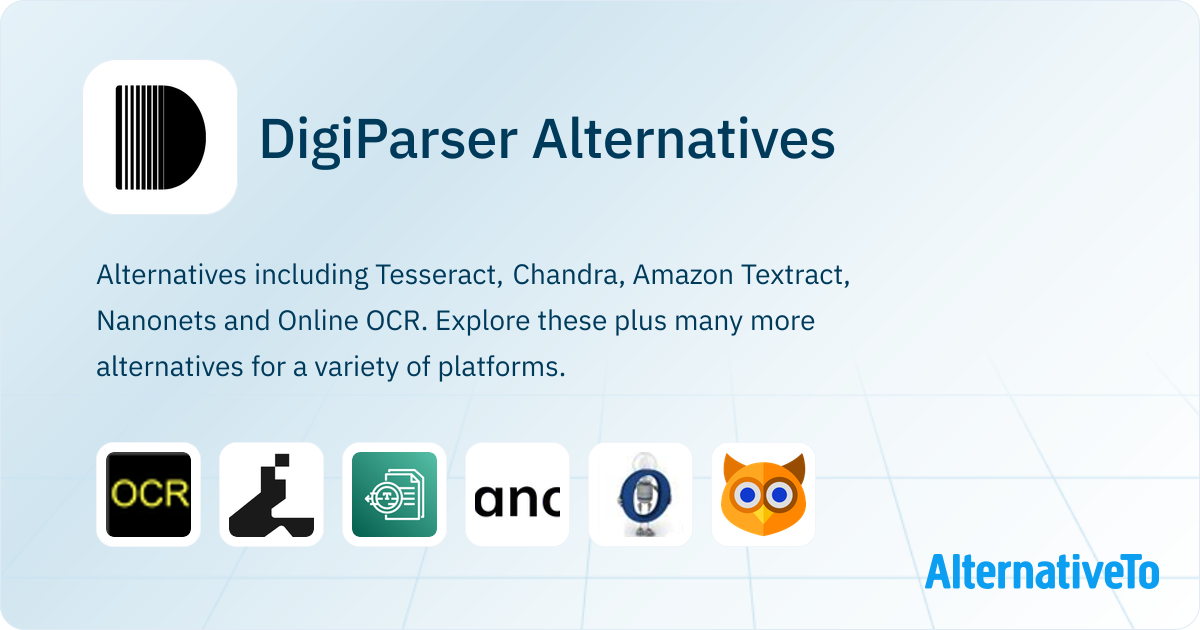 DigiParser Alternatives - Explore Similar Sites & Apps | AlternativeTo