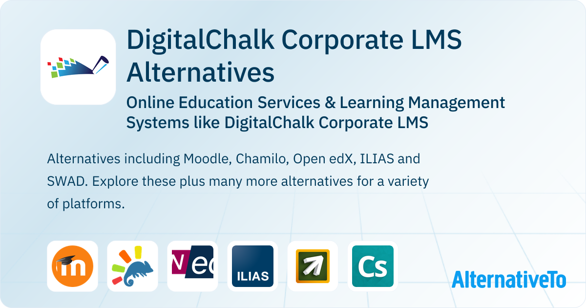 DigitalChalk Corporate LMS Alternatives: Top 12 Learning Management ...
