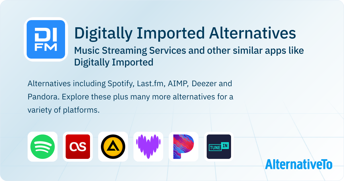 Digitally Imported Alternatives: Top 12 Music Streaming Services ...