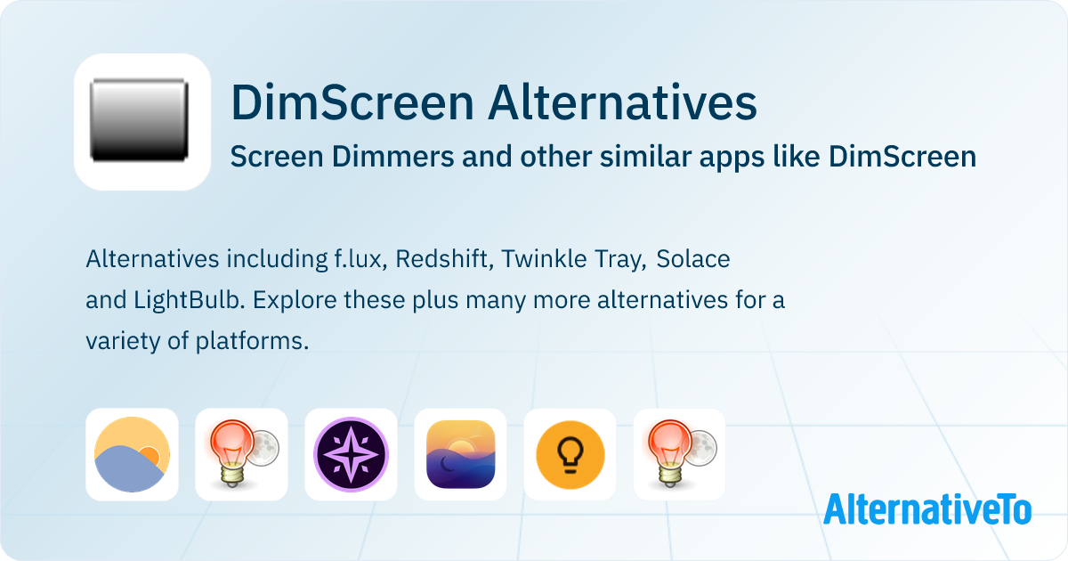 DimScreen Alternatives: Top 12 Screen Dimmers & Similar Apps ...