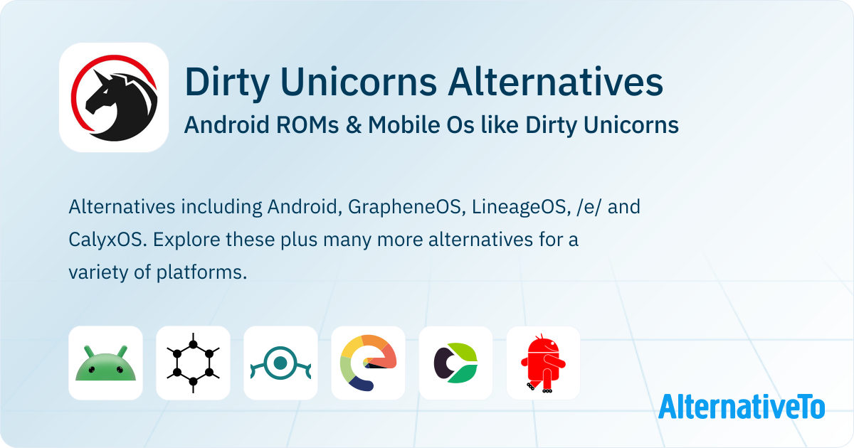 Dirty Unicorns Alternatives: Top 12 Android ROMs & Mobile Os ...