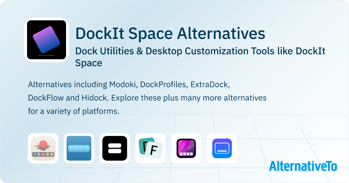 DockIt Space Alternatives: Top 6 Dock Utilities | AlternativeTo