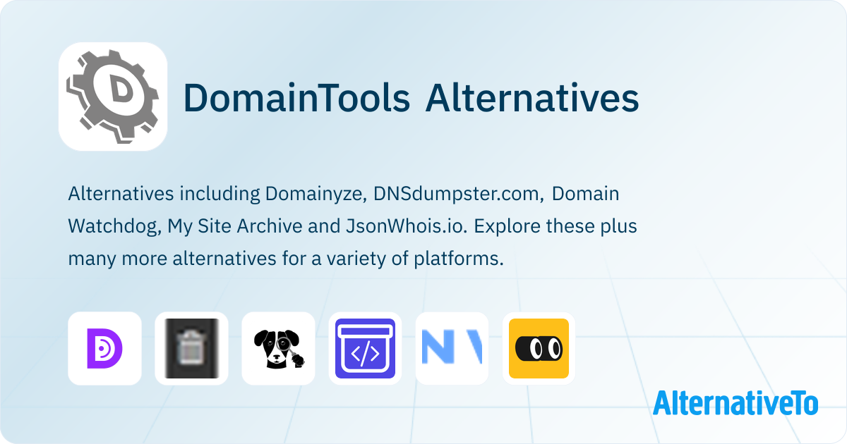 DomainTools Alternatives - Explore Similar Sites & Apps | AlternativeTo