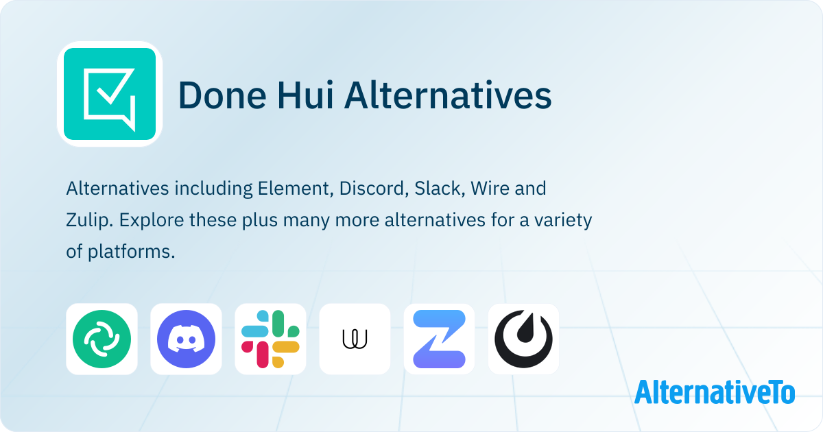 Done Hui Alternatives - Explore Similar Apps & Services | AlternativeTo