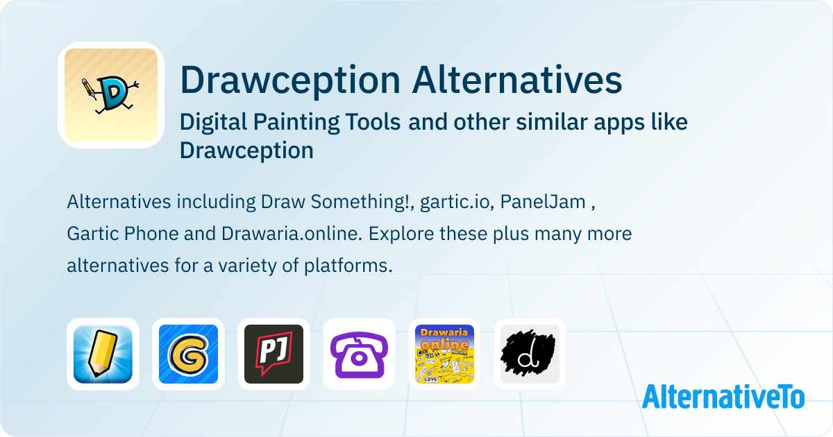 Drawception Alternatives: Top 20 Digital Painting Tools & Similar Games ...