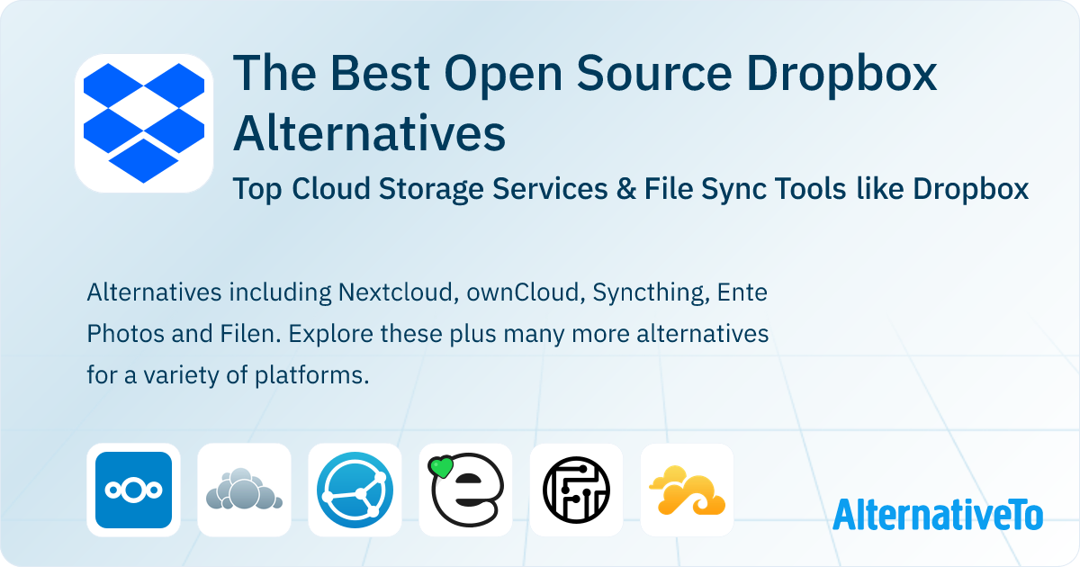 Open Source Dropbox Alternatives: Top 12 Cloud Storage Services ...