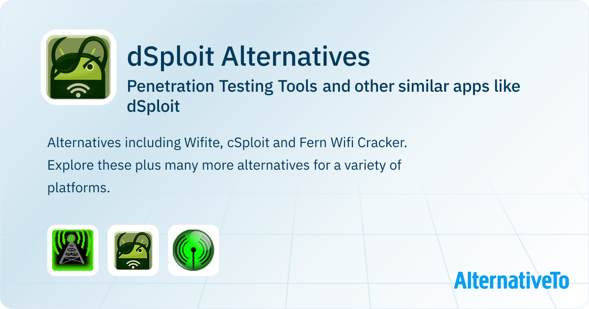 dSploit Alternatives: Top 3 Penetration Testing Tools & Similar Apps ...