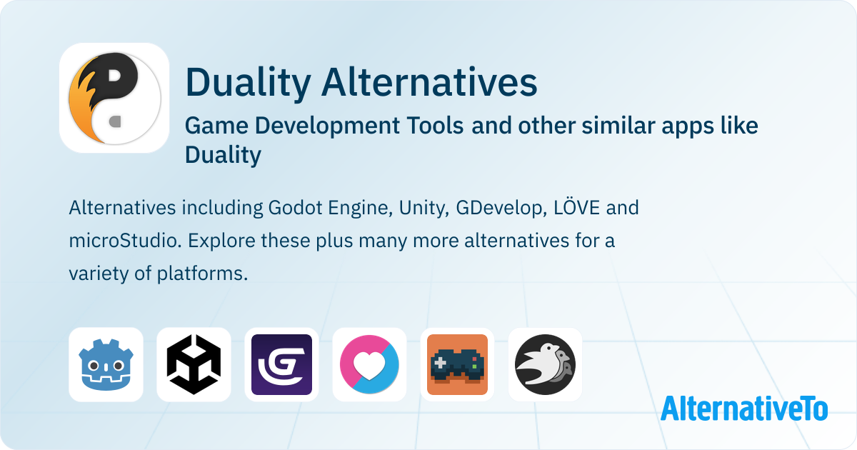 Duality Alternatives: Top 12 Game Development Tools & Similar Apps ...
