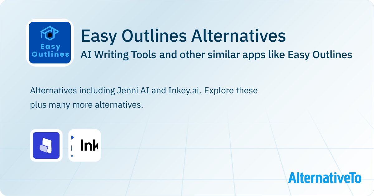 Easy Outlines Alternatives: Top 2 AI Writing Tools & Similar Websites ...