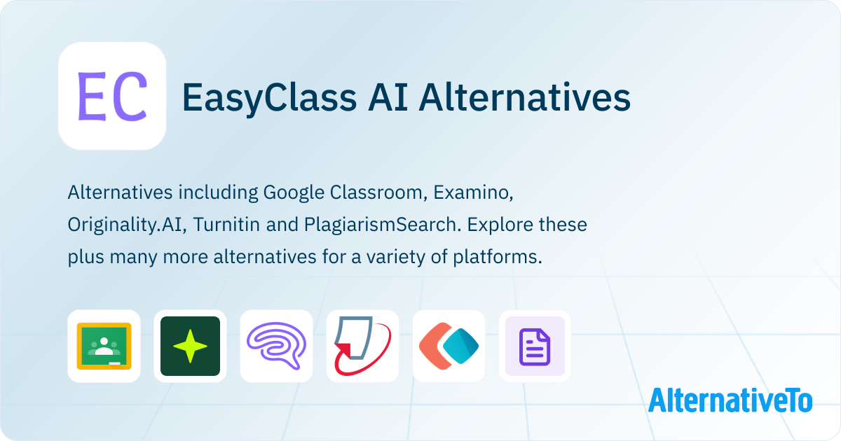 EasyClass AI Alternatives - Explore Similar Sites & Apps | AlternativeTo
