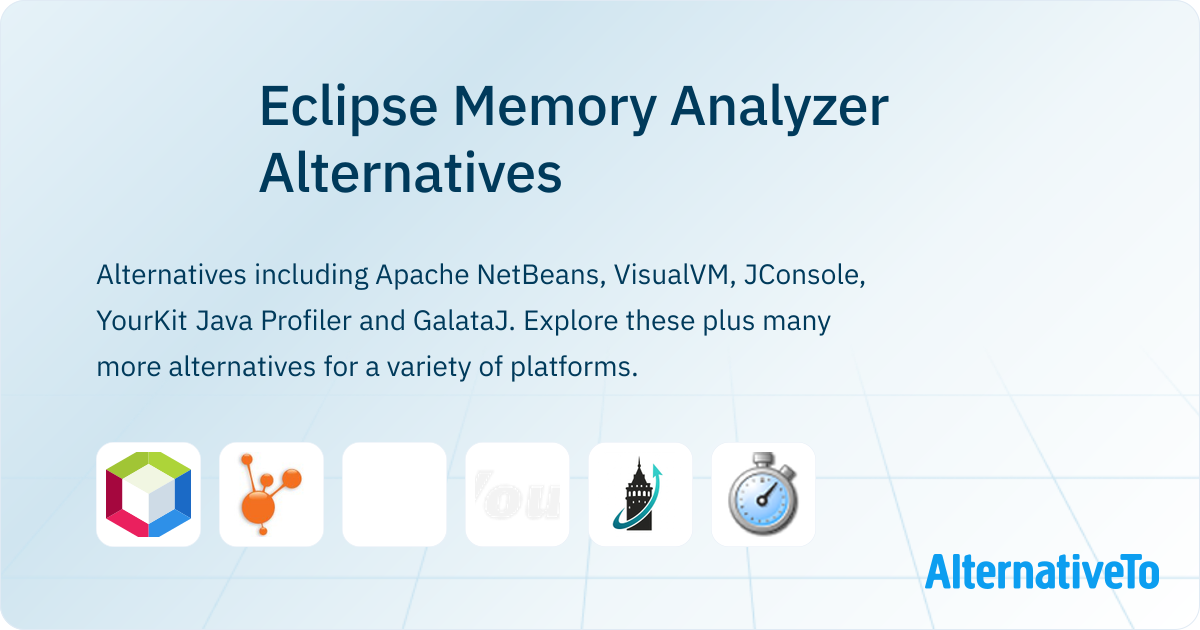 Eclipse Memory Analyzer Alternatives - Explore Similar Software ...