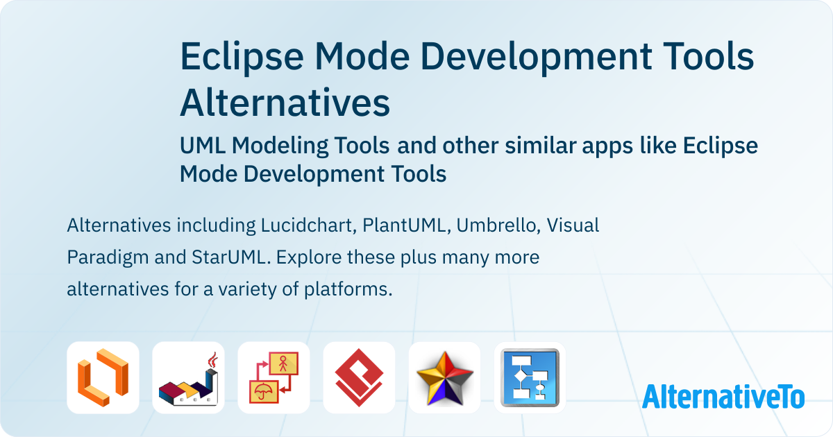Eclipse Mode Development Tools Alternatives: Top 12 UML Modeling Tools ...