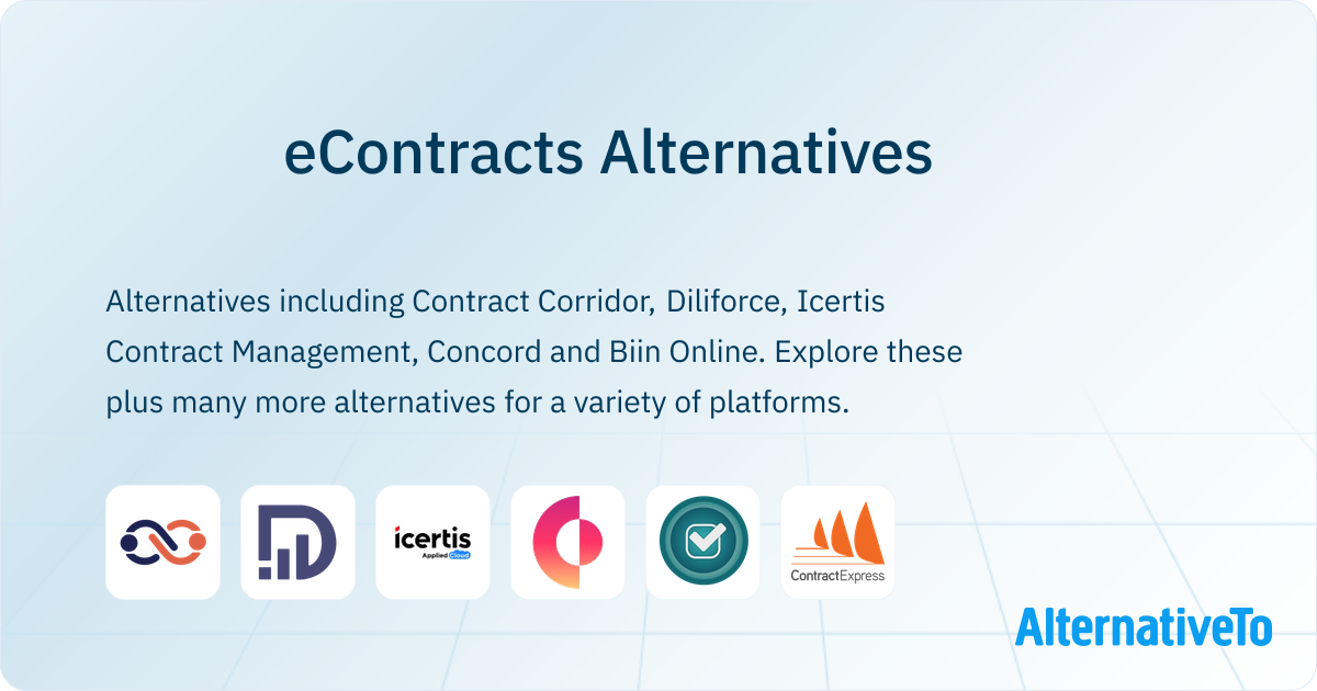 Remote Econtract eContracts Alternatives - Explore Similar Software | AlternativeTo
