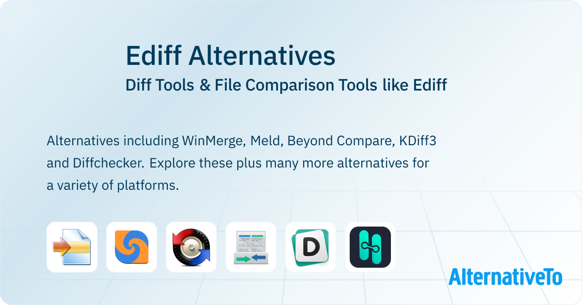Ediff Alternatives: Top 12 Diff Tools & File Comparison Tools ...