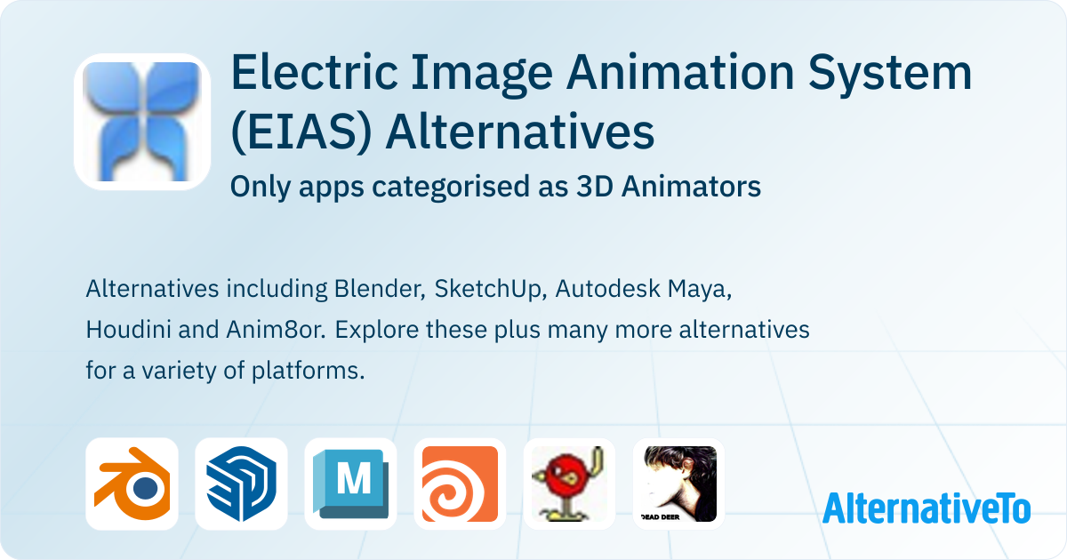 Electric Image Animation System (EIAS) Alternatives: Top 7 3D Animators ...