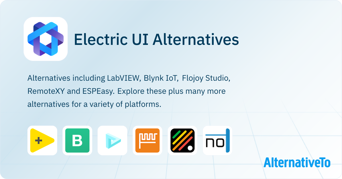 Ui Electric Electric UI Alternatives - Explore Similar Software | AlternativeTo