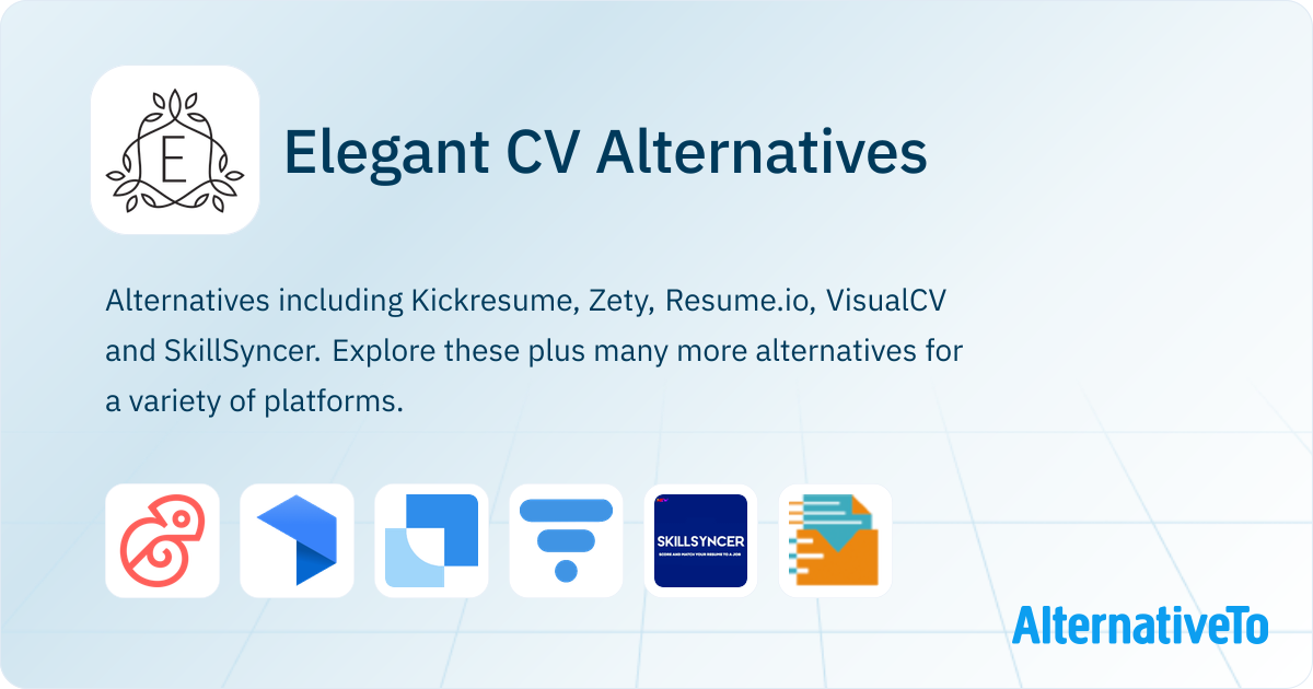 Elegant CV Alternatives - Explore Similar Apps | AlternativeTo