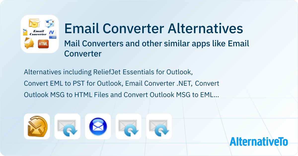Email Converter Alternatives: Top 5 Mail Converters & Similar Apps ...