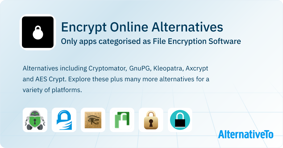 Encrypt Online Alternatives: Top 11 File Encryption Software ...
