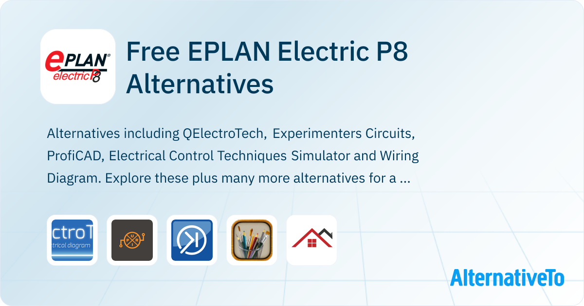 Eplan Alternative Free EPLAN Electric P8 Alternatives | AlternativeTo