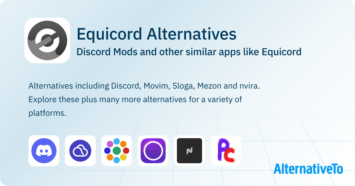 Top Mod Discord Equicord Alternatives: Top 12 Discord Mods & Similar Apps | AlternativeTo