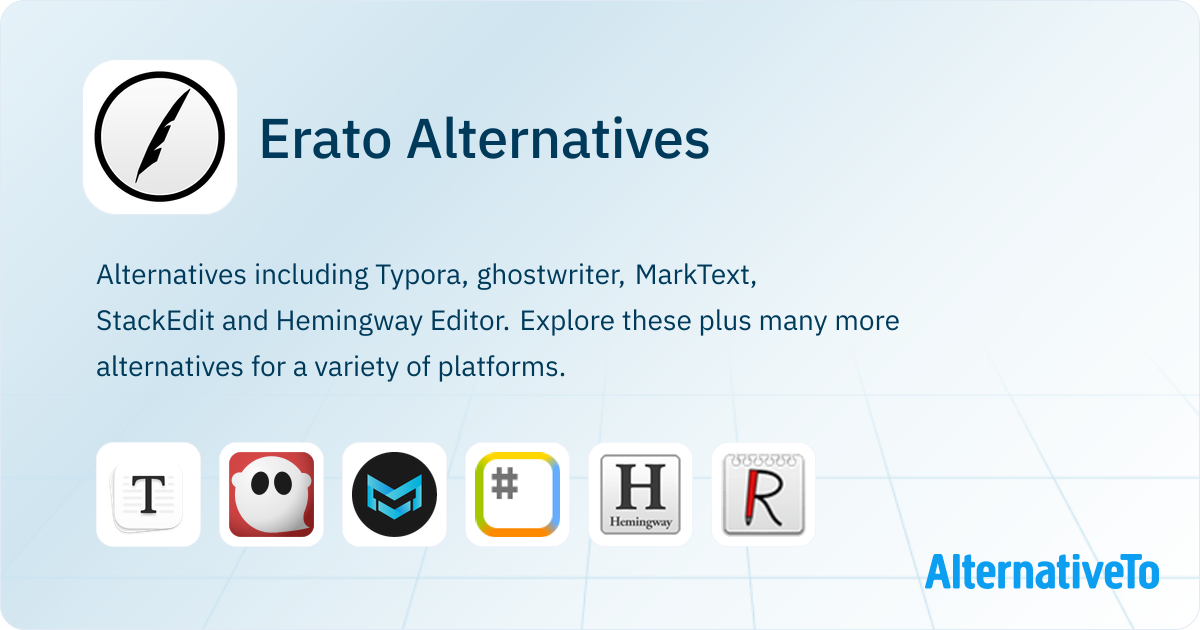 Erato Alternatives - Explore Similar Software | AlternativeTo