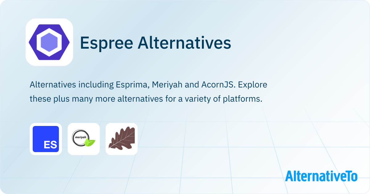 Espree Alternatives - Explore Similar Sites & Apps | AlternativeTo