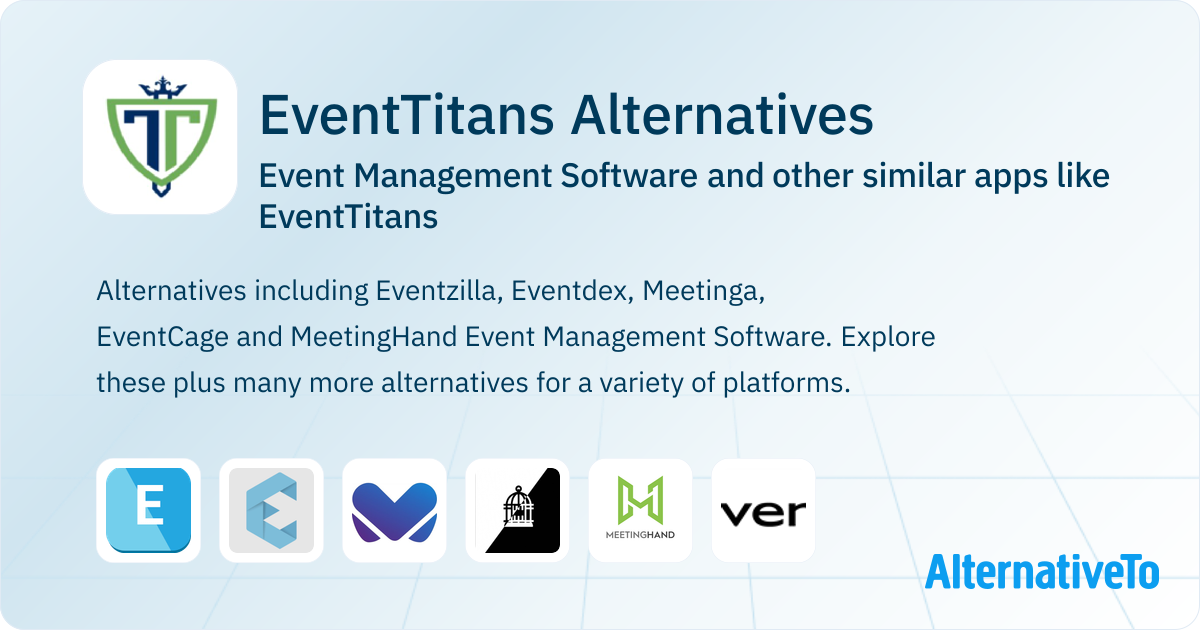 EventTitans Alternatives: Top 9 Event Management Software & Similar ...