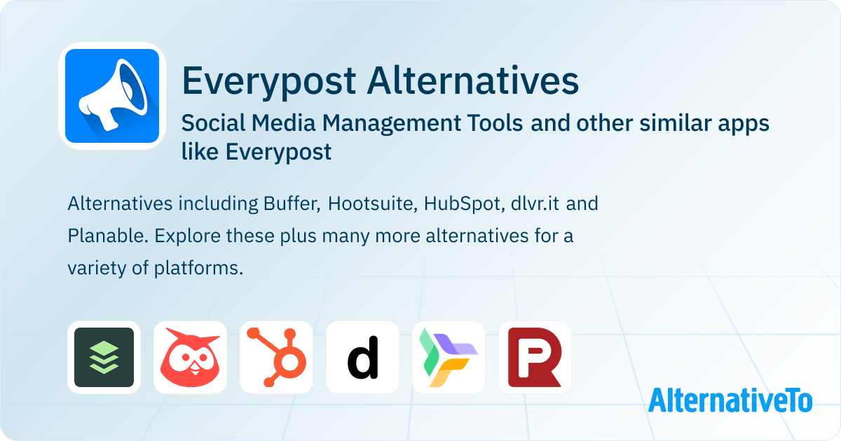 Everypost Alternatives: Top 12 Social Media Management Tools & Similar ...