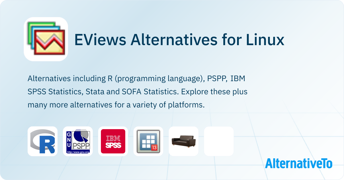EViews Alternatives for Linux | AlternativeTo