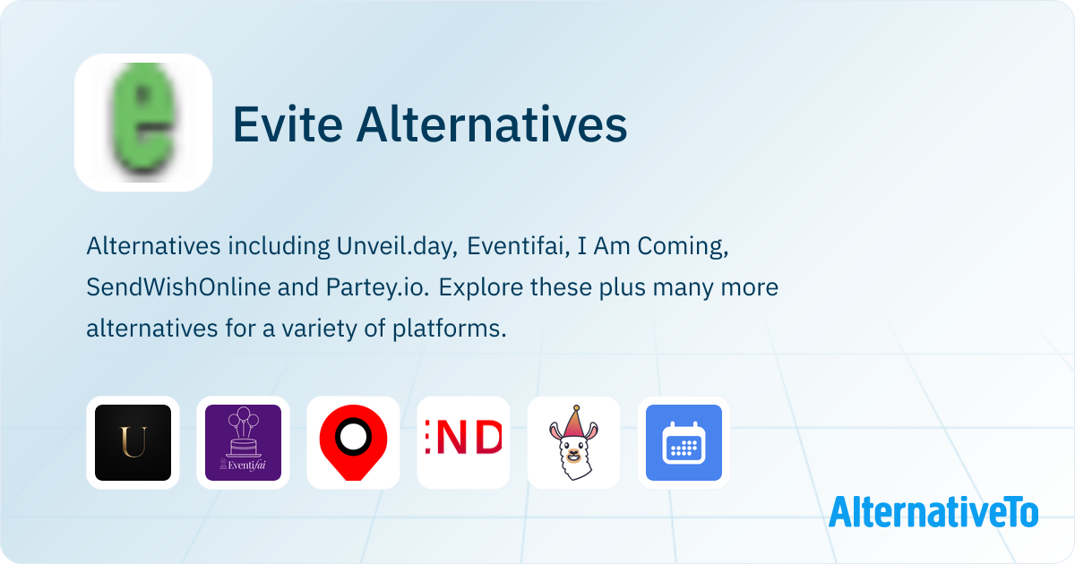 Evite Alternatives - Explore Similar Sites & Apps | AlternativeTo