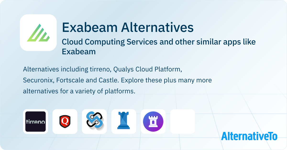 Exabeam Alternatives: Top 12 Cloud Computing Services & Similar ...